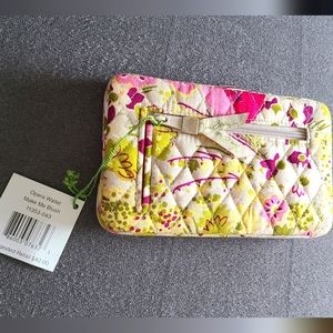Vera Bradley Make Me Blush Hard Wallet
